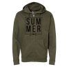 Unisex Midweight Full-Zip Hooded Sweatshirt Thumbnail