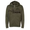 Unisex Midweight Full-Zip Hooded Sweatshirt Thumbnail
