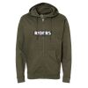 Unisex Midweight Full-Zip Hooded Sweatshirt Thumbnail