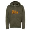 Unisex Midweight Full-Zip Hooded Sweatshirt Thumbnail