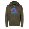 Unisex Midweight Full-Zip Hooded Sweatshirt Thumbnail