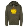 Unisex Midweight Full-Zip Hooded Sweatshirt Thumbnail