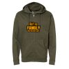 Unisex Midweight Full-Zip Hooded Sweatshirt Thumbnail
