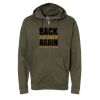 Unisex Midweight Full-Zip Hooded Sweatshirt Thumbnail