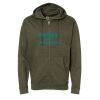 Unisex Midweight Full-Zip Hooded Sweatshirt Thumbnail