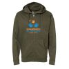 Unisex Midweight Full-Zip Hooded Sweatshirt Thumbnail