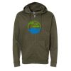 Unisex Midweight Full-Zip Hooded Sweatshirt Thumbnail