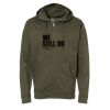 Unisex Midweight Full-Zip Hooded Sweatshirt Thumbnail