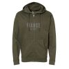 Unisex Midweight Full-Zip Hooded Sweatshirt Thumbnail