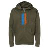 Unisex Midweight Full-Zip Hooded Sweatshirt Thumbnail
