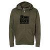 Unisex Midweight Full-Zip Hooded Sweatshirt Thumbnail