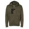 Unisex Midweight Full-Zip Hooded Sweatshirt Thumbnail
