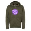 Unisex Midweight Full-Zip Hooded Sweatshirt Thumbnail