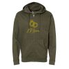 Unisex Midweight Full-Zip Hooded Sweatshirt Thumbnail