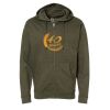 Unisex Midweight Full-Zip Hooded Sweatshirt Thumbnail