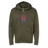 Unisex Midweight Full-Zip Hooded Sweatshirt Thumbnail
