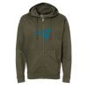 Unisex Midweight Full-Zip Hooded Sweatshirt Thumbnail
