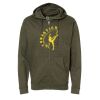 Unisex Midweight Full-Zip Hooded Sweatshirt Thumbnail