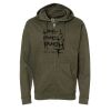 Unisex Midweight Full-Zip Hooded Sweatshirt Thumbnail