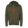 Unisex Midweight Full-Zip Hooded Sweatshirt Thumbnail