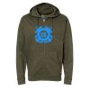 Unisex Midweight Full-Zip Hooded Sweatshirt Thumbnail