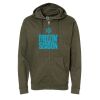 Unisex Midweight Full-Zip Hooded Sweatshirt Thumbnail