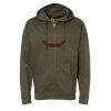 Unisex Midweight Full-Zip Hooded Sweatshirt Thumbnail