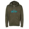 Unisex Midweight Full-Zip Hooded Sweatshirt Thumbnail