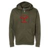 Unisex Midweight Full-Zip Hooded Sweatshirt Thumbnail