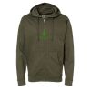 Unisex Midweight Full-Zip Hooded Sweatshirt Thumbnail