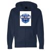 Unisex Heavyweight Full-Zip Hooded Sweatshirt Thumbnail