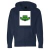 Unisex Heavyweight Full-Zip Hooded Sweatshirt Thumbnail