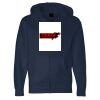 Unisex Heavyweight Full-Zip Hooded Sweatshirt Thumbnail