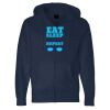 Unisex Heavyweight Full-Zip Hooded Sweatshirt Thumbnail