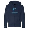 Unisex Heavyweight Full-Zip Hooded Sweatshirt Thumbnail