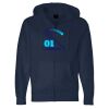 Unisex Heavyweight Full-Zip Hooded Sweatshirt Thumbnail