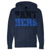 Unisex Heavyweight Full-Zip Hooded Sweatshirt Thumbnail