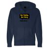 Unisex Heavyweight Full-Zip Hooded Sweatshirt Thumbnail