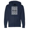 Unisex Heavyweight Full-Zip Hooded Sweatshirt Thumbnail