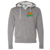 Unisex Lightweight Full-Zip Hooded Sweatshirt Thumbnail