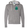 Unisex Lightweight Full-Zip Hooded Sweatshirt Thumbnail