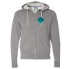 Unisex Lightweight Full-Zip Hooded Sweatshirt Thumbnail