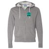 Unisex Lightweight Full-Zip Hooded Sweatshirt Thumbnail
