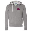 Unisex Lightweight Full-Zip Hooded Sweatshirt Thumbnail