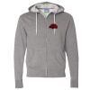 Unisex Lightweight Full-Zip Hooded Sweatshirt Thumbnail