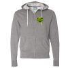 Unisex Lightweight Full-Zip Hooded Sweatshirt Thumbnail