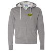 Unisex Lightweight Full-Zip Hooded Sweatshirt Thumbnail