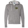 Unisex Lightweight Full-Zip Hooded Sweatshirt Thumbnail