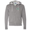 Unisex Lightweight Full-Zip Hooded Sweatshirt Thumbnail