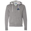 Unisex Lightweight Full-Zip Hooded Sweatshirt Thumbnail